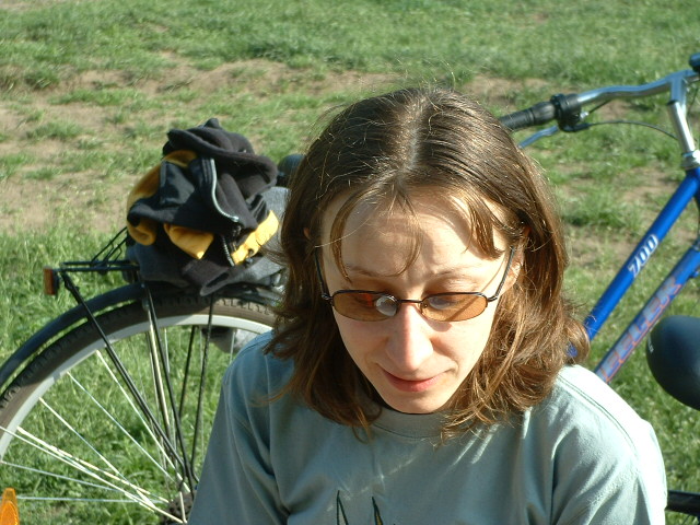 Chwila zadumy dwa tygodnie po slubie...